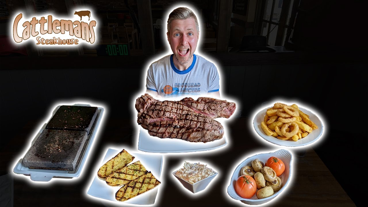 62-унциевый стейк и гарнир: вызов, который ещё никто не победил! Cattlemans Steakhouse
