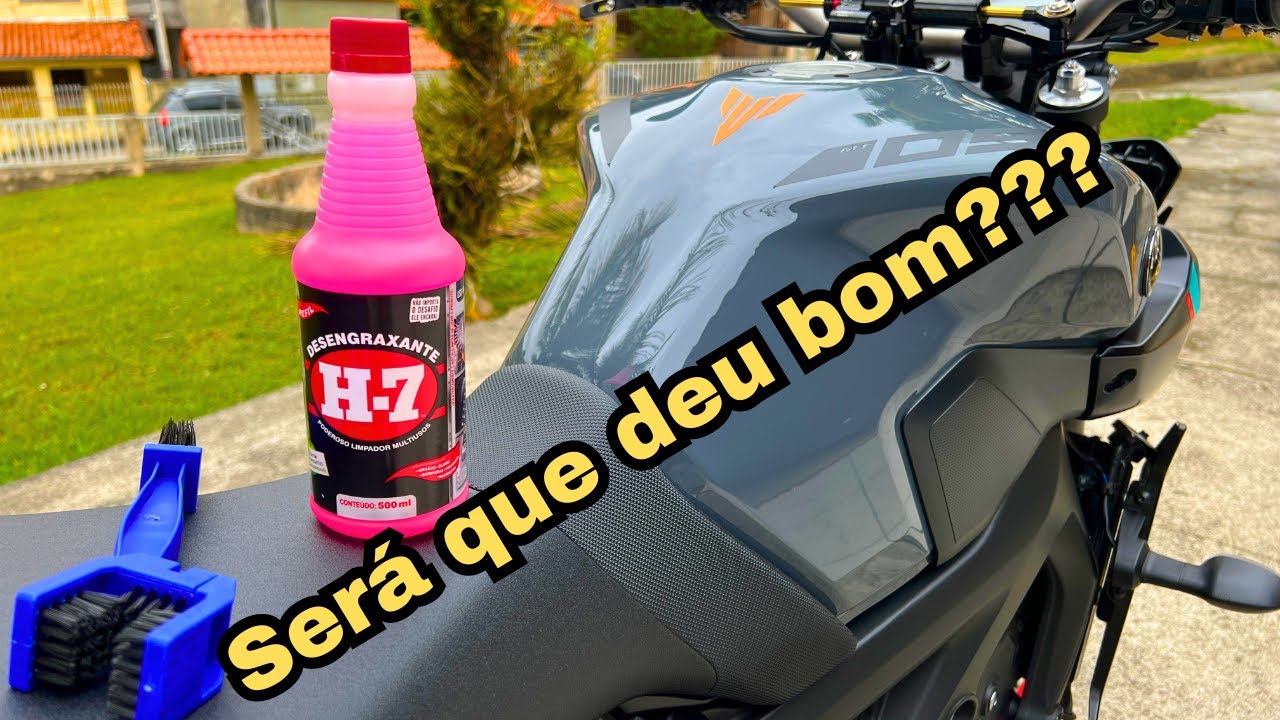 H7 desengraxante - Teste Real