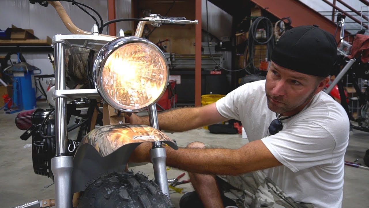 420cc Mini Bike Build Pt.  3