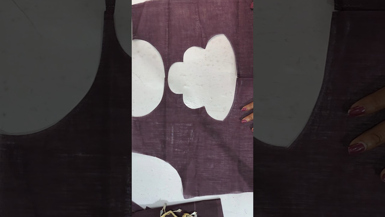 bote neck  cutting for blouse design 👍 #viralshort #kurtisstyle #womensclothing #blouse #backneck✅
