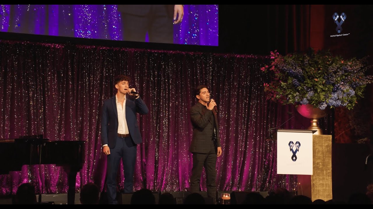 Diego Andres Rodriguez & James Olivas 'Say Something' duet at One For The Boys' Love Life fundraiser