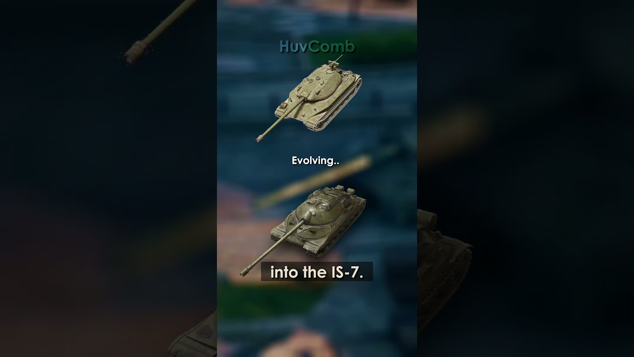 Is the IS-7 in War Thunder: Historically Accurate? + Tank History #shorts #warthunder