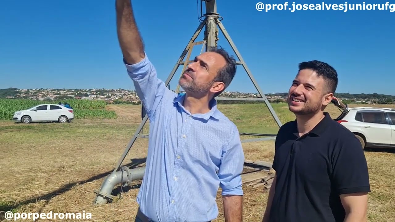Como funciona um Pivô Central de irrigação  Com professor José Alves da UFG