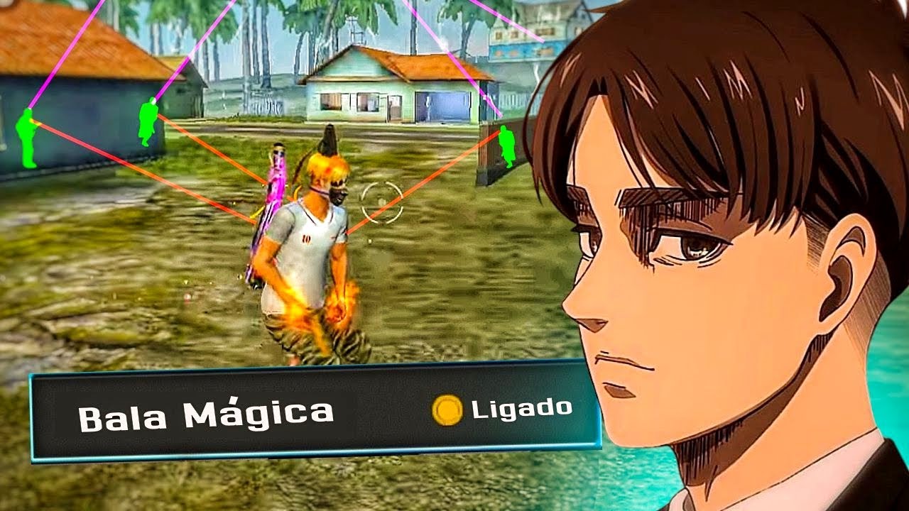 Então Essa é a Famosa Bala Mágica No Free Fire ! ( Roubado Demais ) 😮🔥