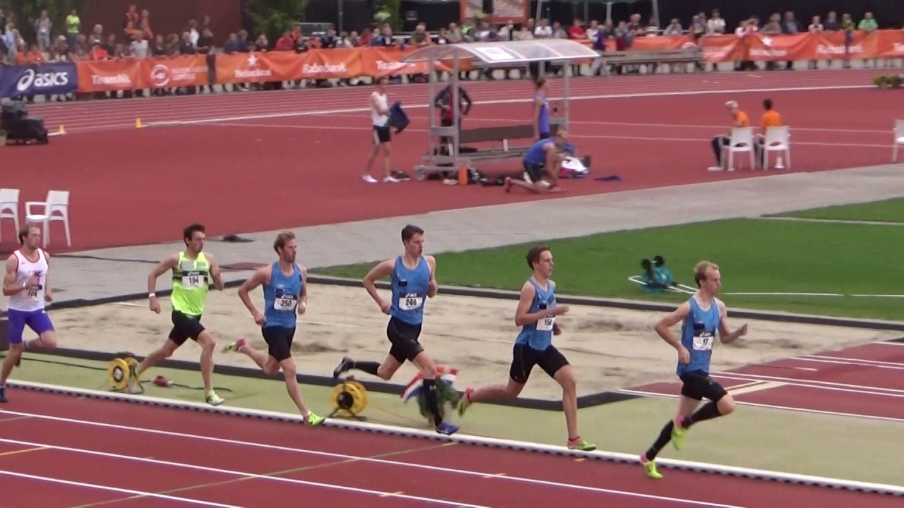 ASICS NK ATLETIEK 2017 - Finale 800m mannen