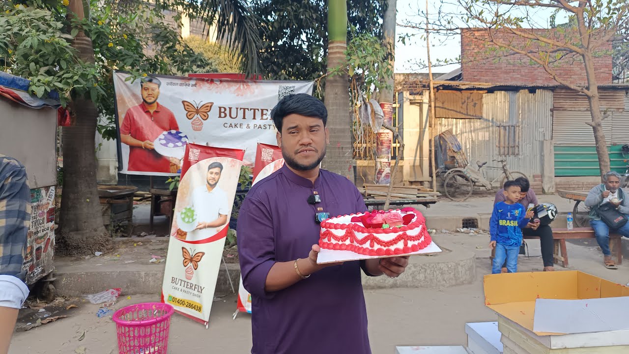 ভাইরাল জাকির এর কেক সরাসরি