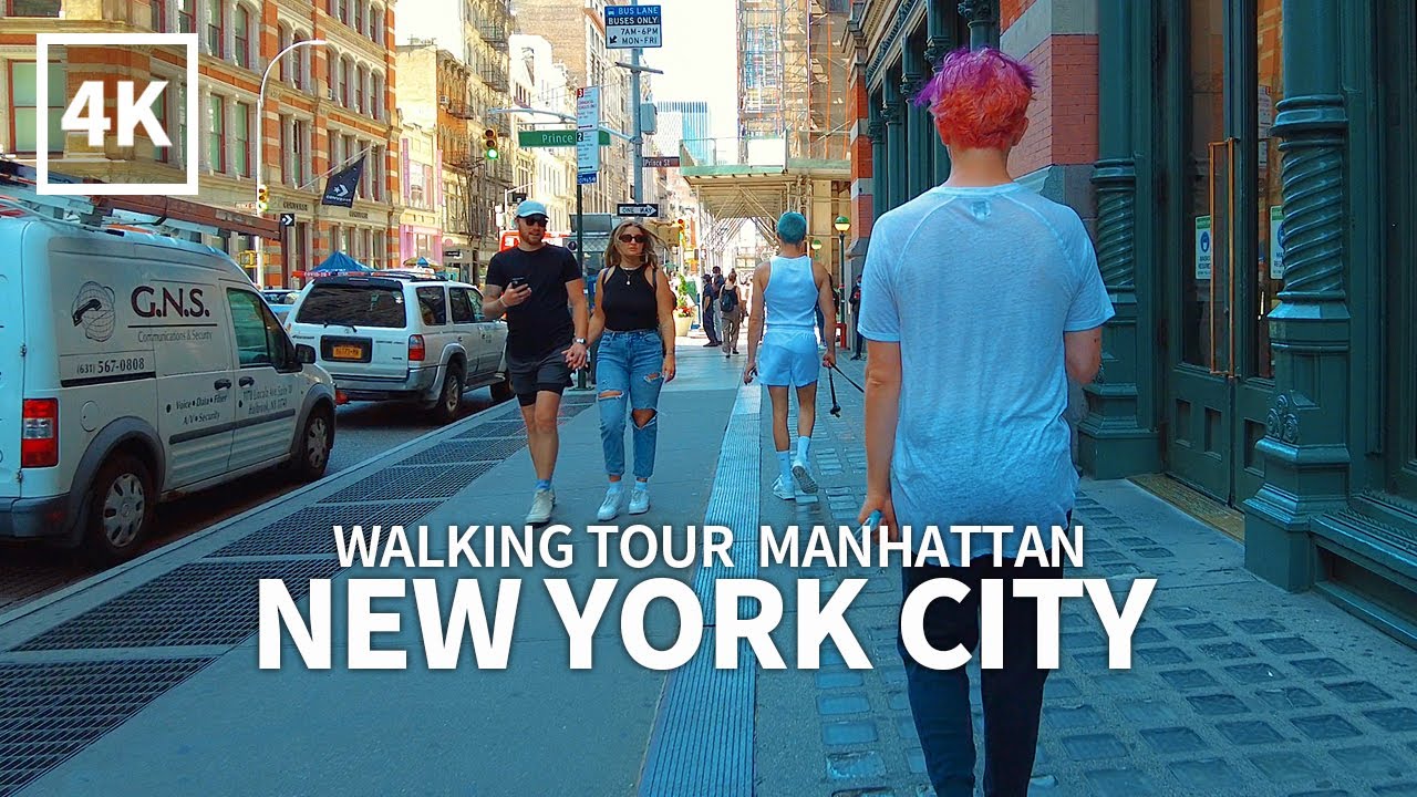 [Full Version] NEW YORK CITY - Walking Broadway from 35th Street to City Hall, SoHo, Manhattan, 4K