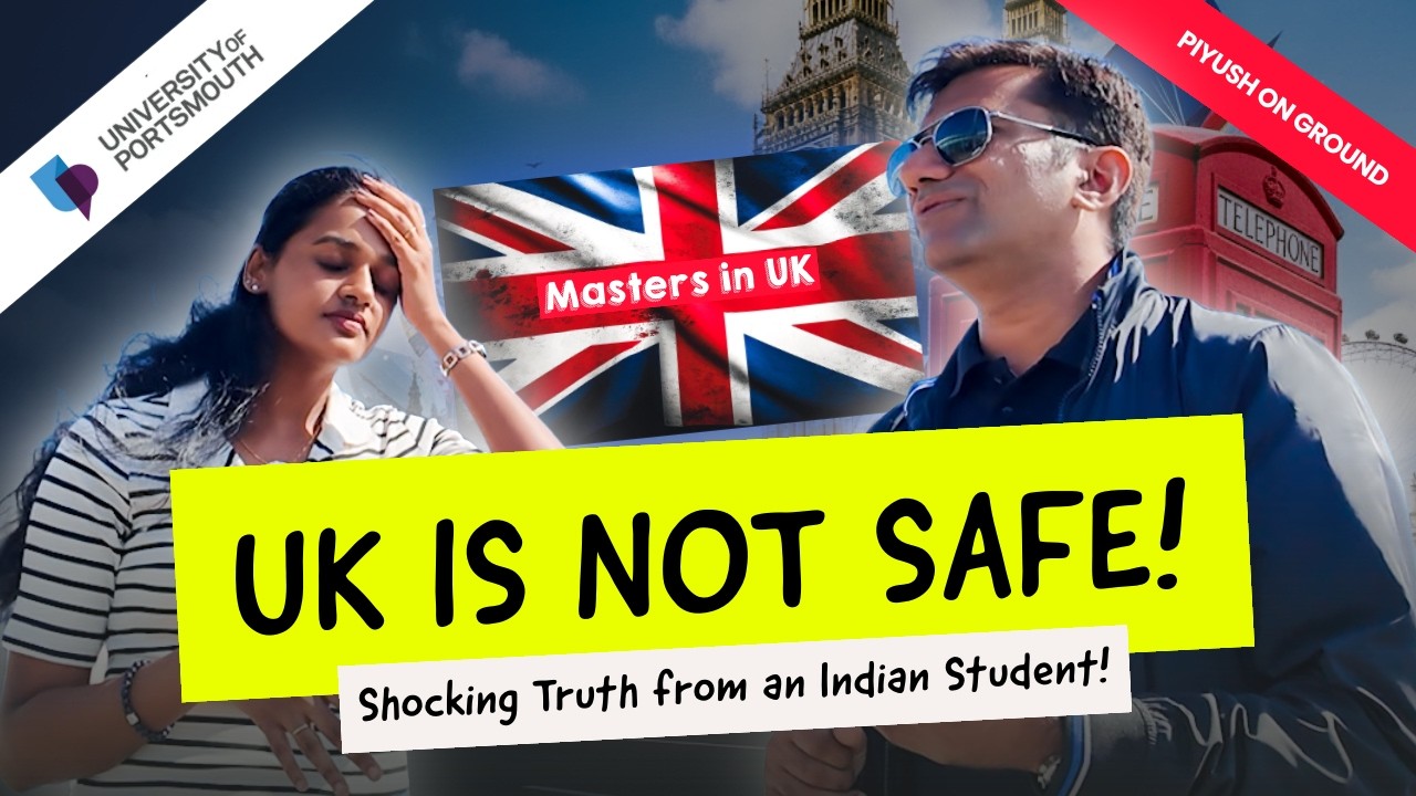 Indian Student Shares Shocking Truth about Why the England is Not Safe!
