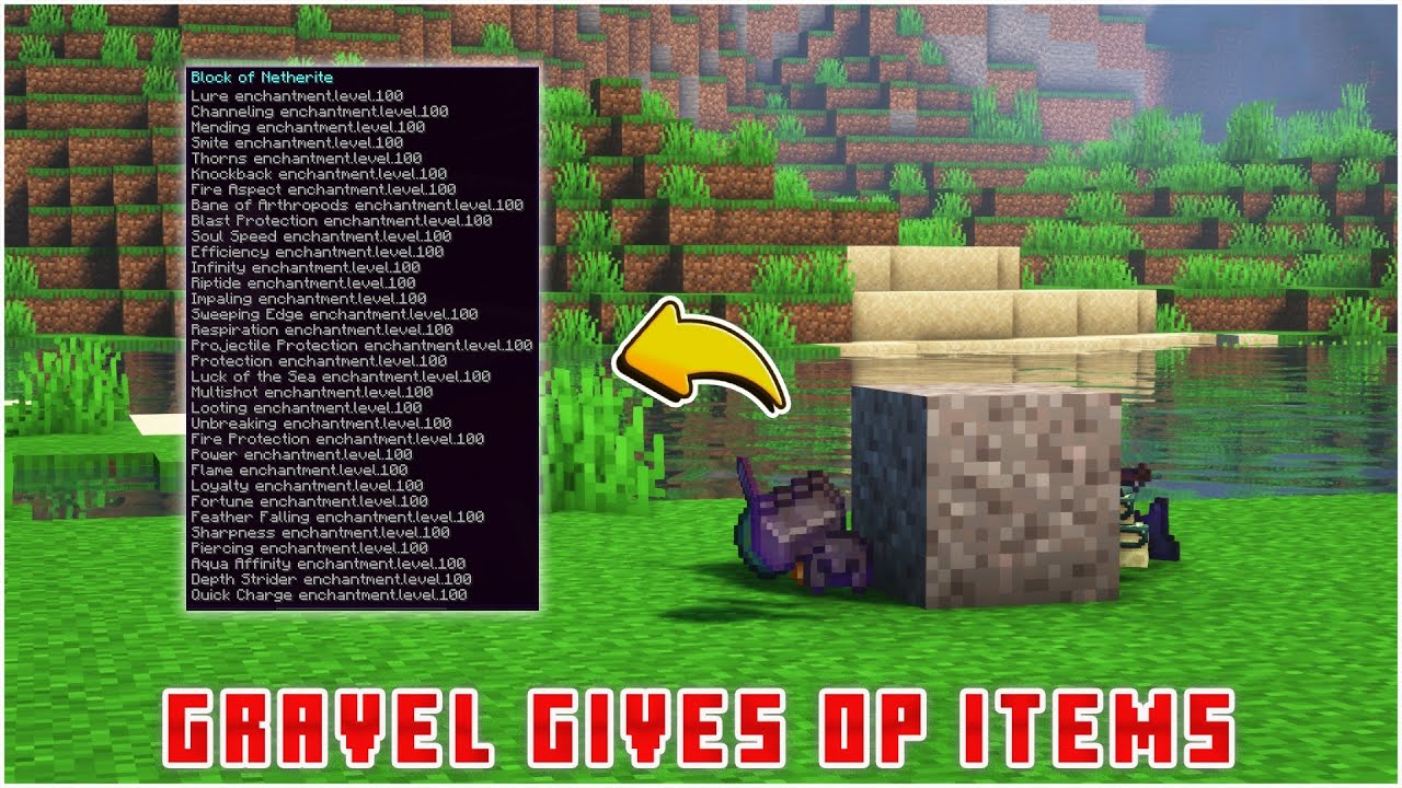 Minecraft But Gravel is More OP Than Diamonds | The Music Boy