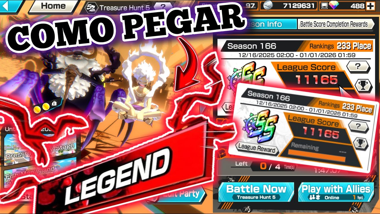 КАК ВЫИГРАТЬ МНОГО МАТЧЕЙ И ДОСТИЧЬ ВЕРХОВНОГО КЛАССА ЛЕГЕНДЫ В ONE PIECE BOUNTY RUSH!