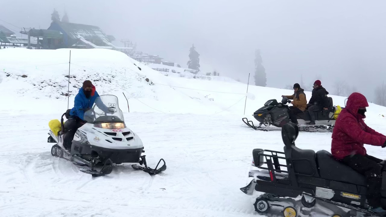 Snow Bike Gulmarg Kashmir