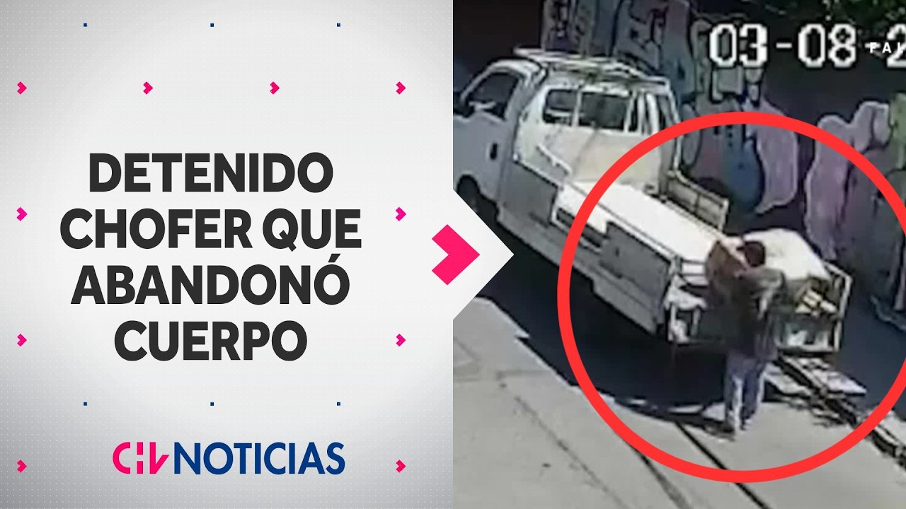 ¿Qué rol tuvo? Detienen a sujeto acusado de trasladar cuerpo encontrado en Quinta Normal