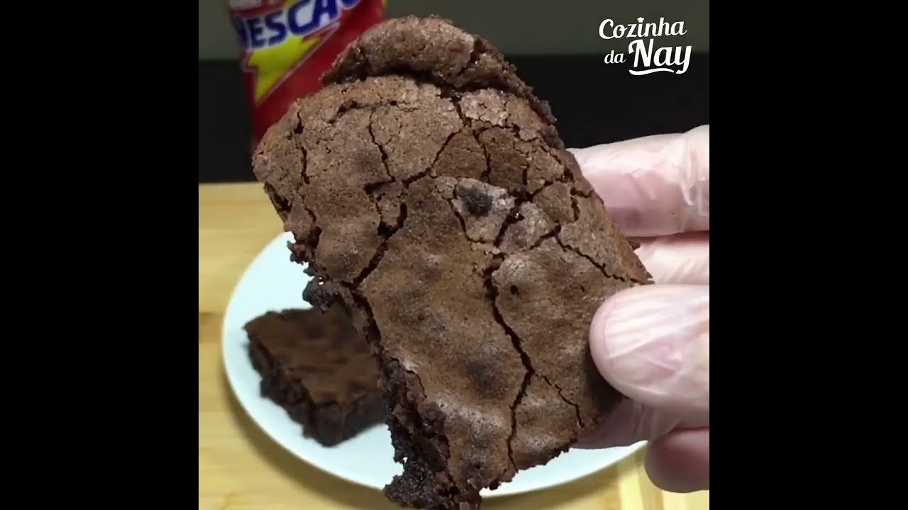 O BROWNIE DE NESCAU MAIS GOSTOSO DO MUNDO
