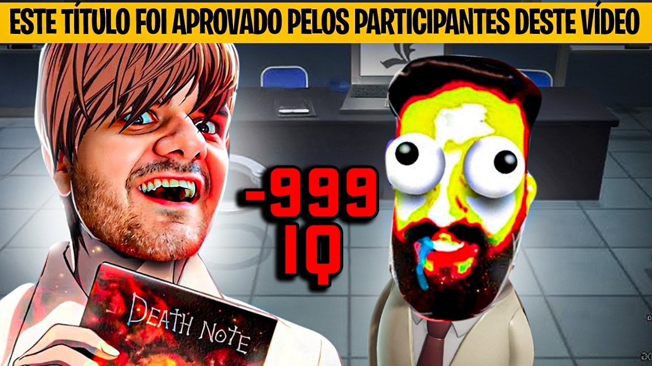 OS AMIGOS MAIS BURROS QUE EU PODERIA TER - Death Note: Killer Within