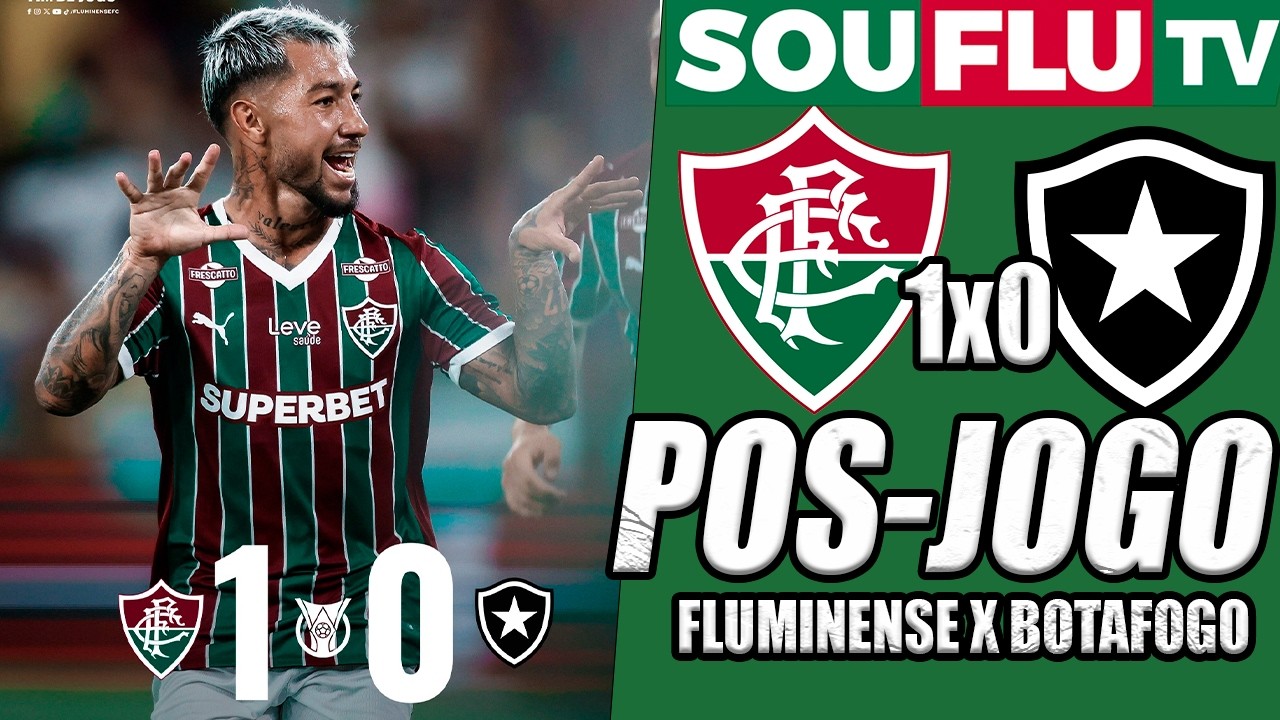 É Fregues? Pós jogo Fluminense 1x0 Botafogo: Rodada 3 Campeonato Brasileiro de 2026