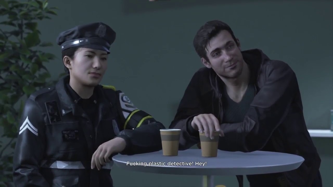 [Rare Dialogue] First Meeting Between Gavin and Connor - [Detroit Become Human]