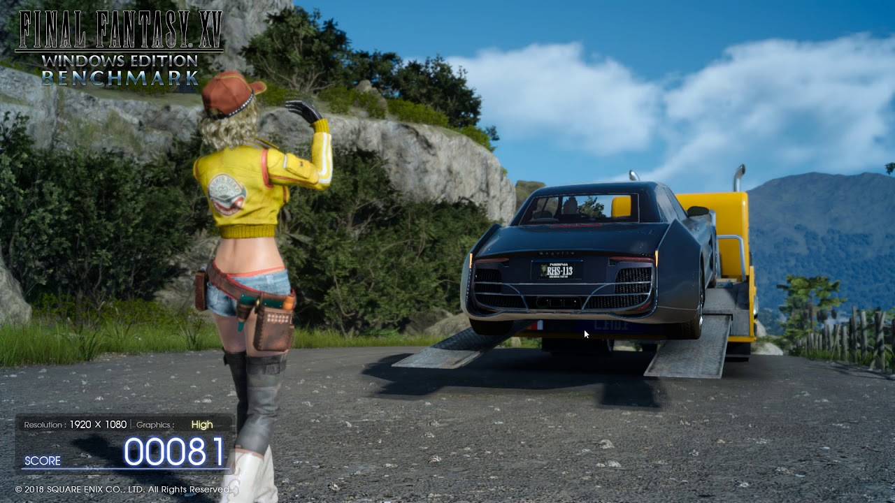 Final Fantasy XV Windows Edition Benchmark Test