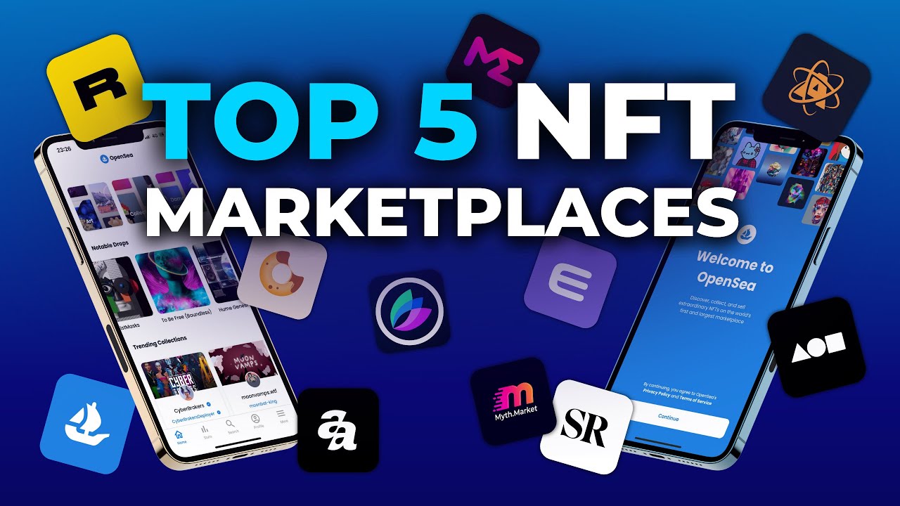 Top 5 BEST NFT Marketplaces For Beginners