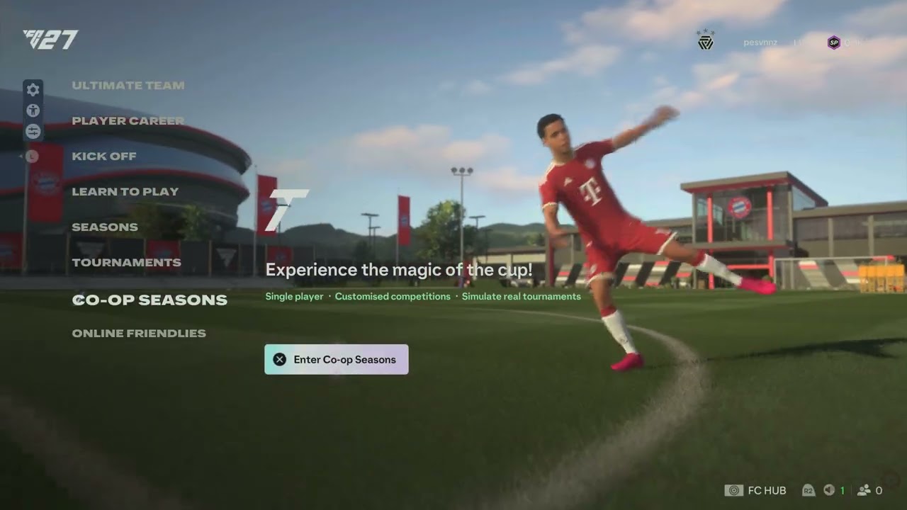 FC 27 PS4 won't have the Grounds (Menu Screens)