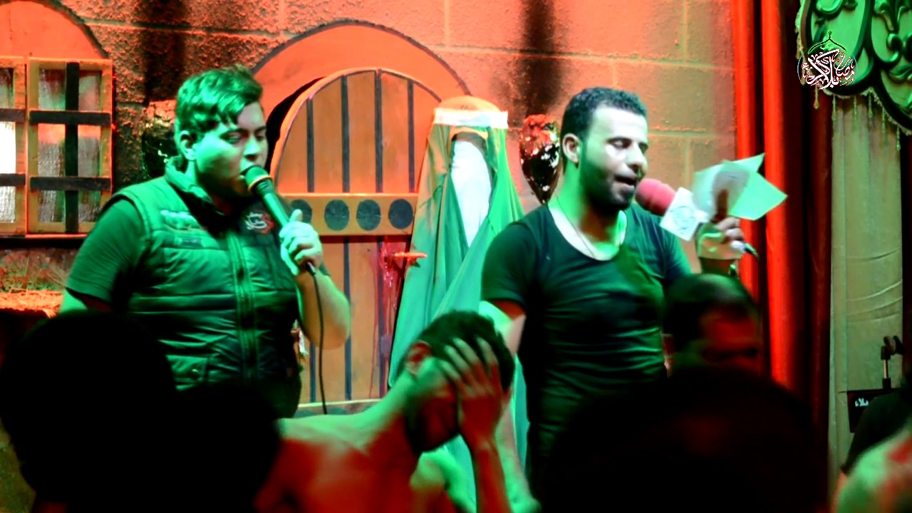 البكاء والنحيب يخيم في مخيم موكب مصائب كربلاء مع حيدر الفريجي - السماوه - الروايه 3