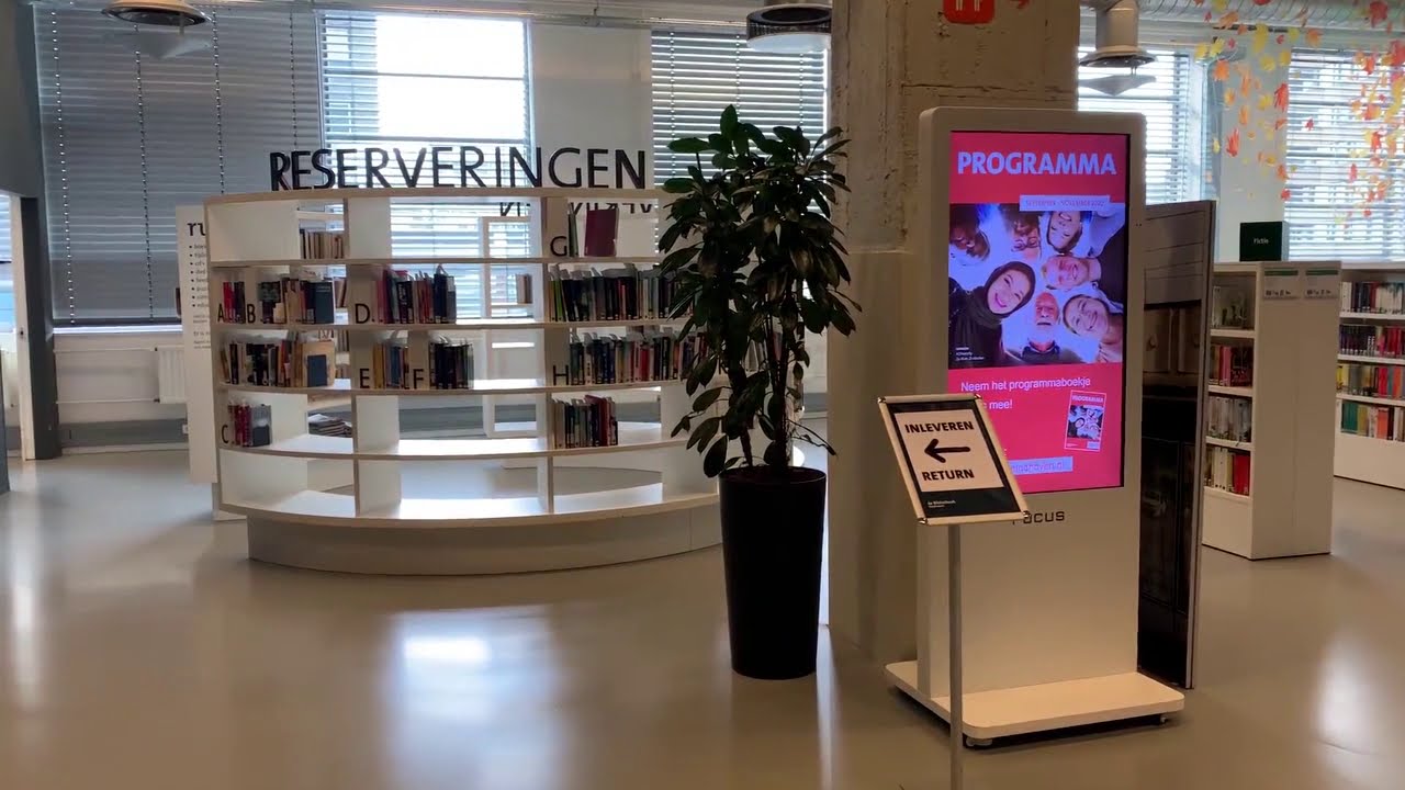 Hoe werkt het in de bibliotheek?