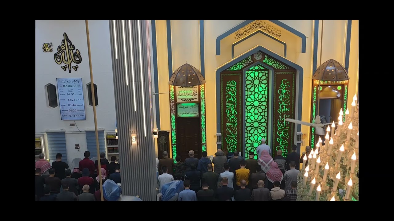 صلاة قيام الليل بصوت الشيخ محمود غانم العيثان ليلة 27 رمضان  1447