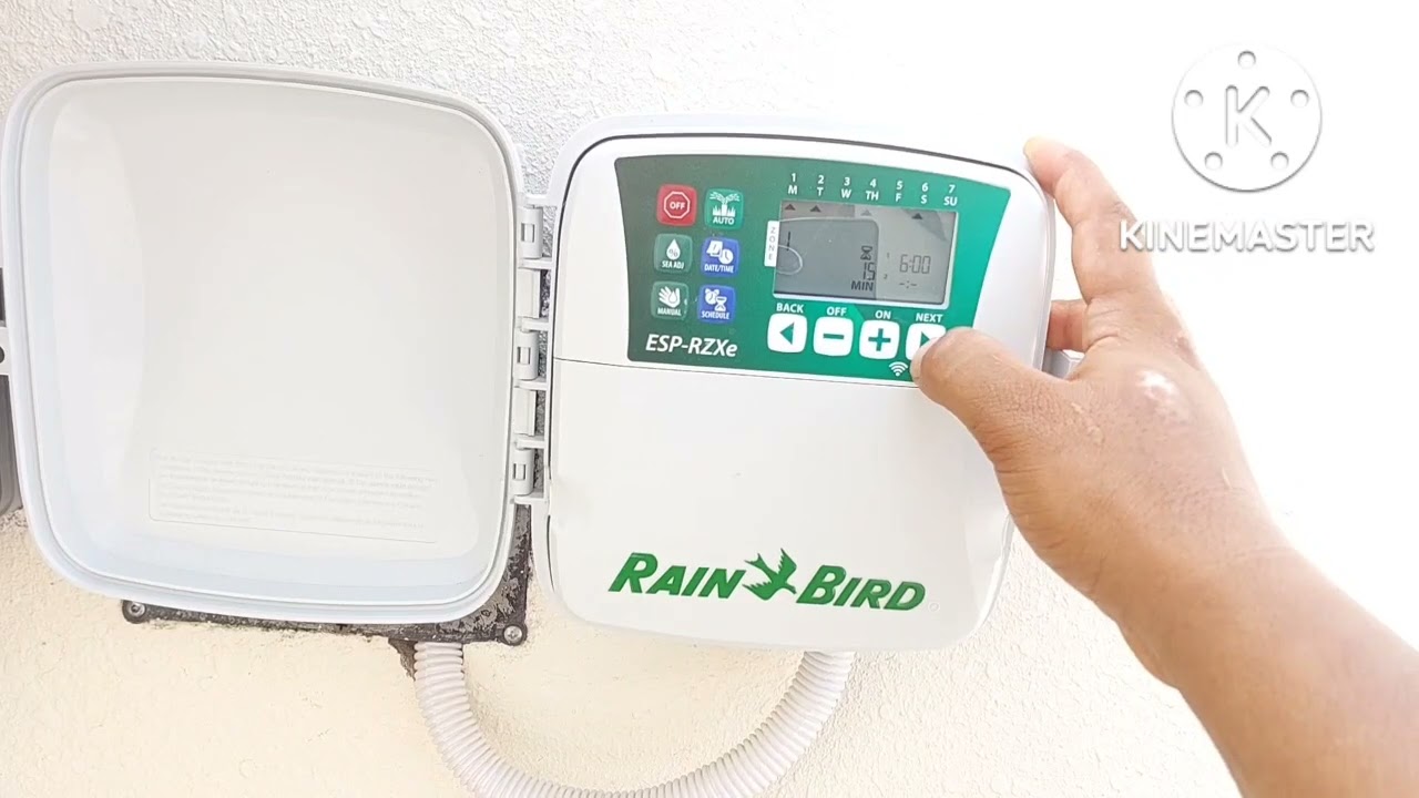 rain bird timer settings