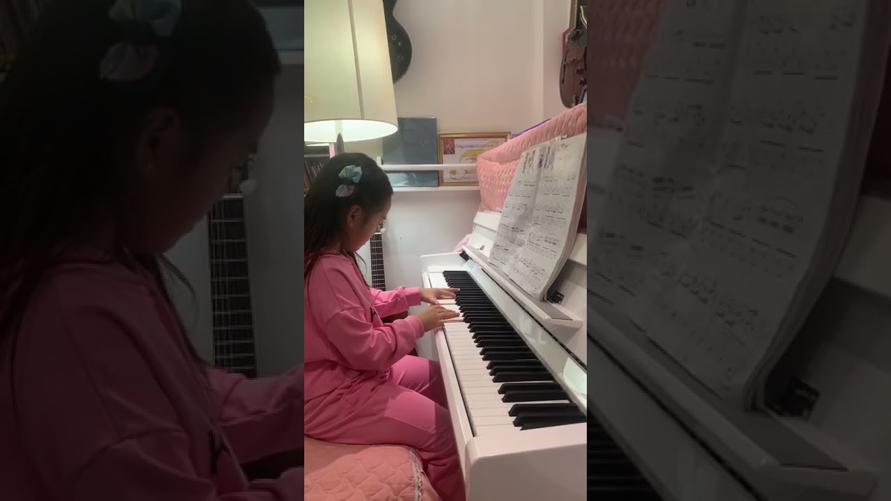 Tendresse vs Musette - Lucie 7y - jouons du piano vol 2