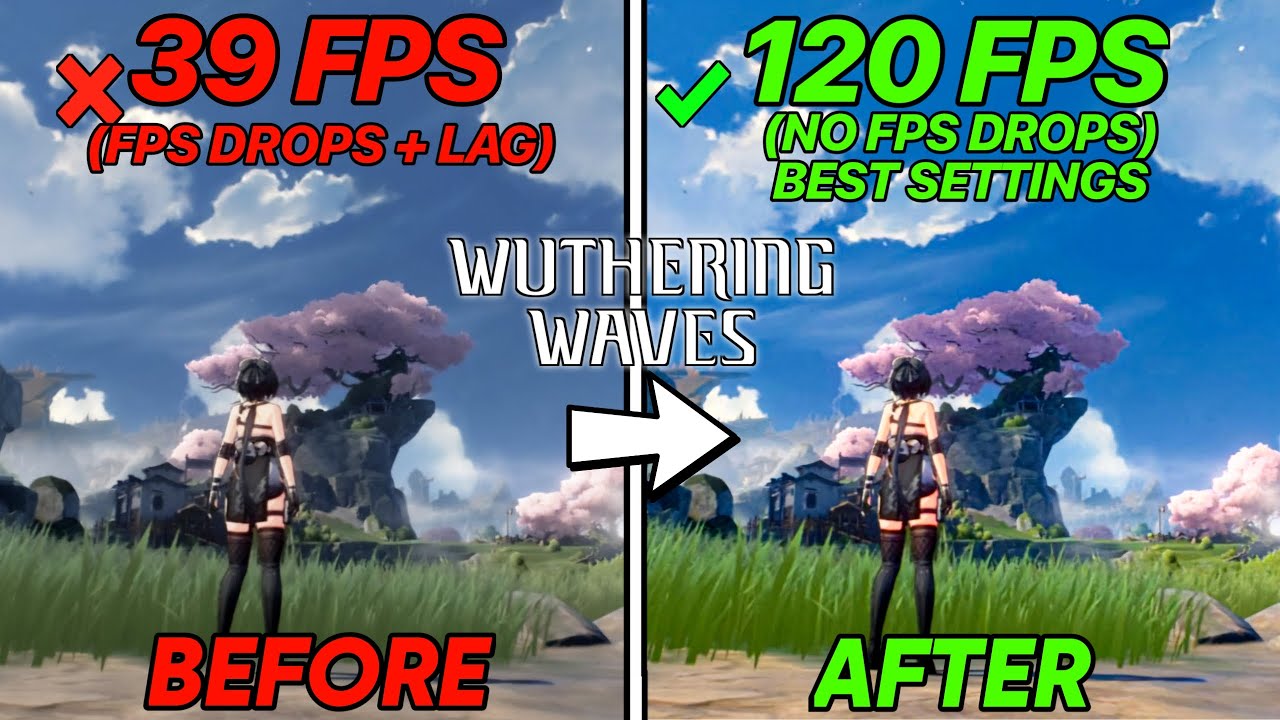 🔧 Wuthering Waves Optimization Guide - Best PC Settings for MAX FPS, Visibility & Unlock FPS
