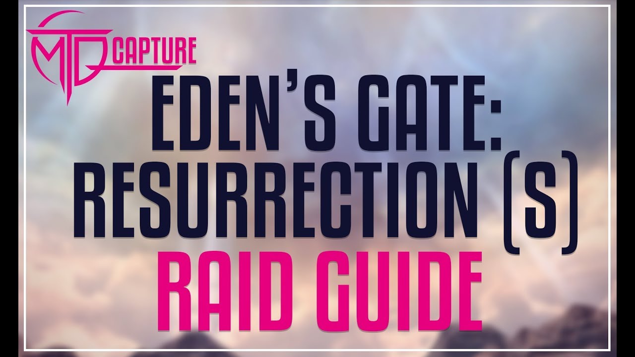 EDEN'S GATE: RESURRECTION (SAVAGE) GUIDE - E1S