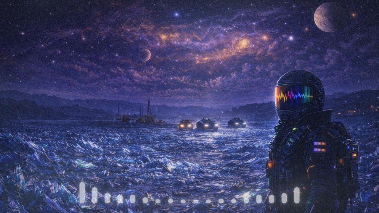 Psychedelic Desert Rock for Night Drives | Midnight on the Shatter Flats | Spacewave Convoy Mix