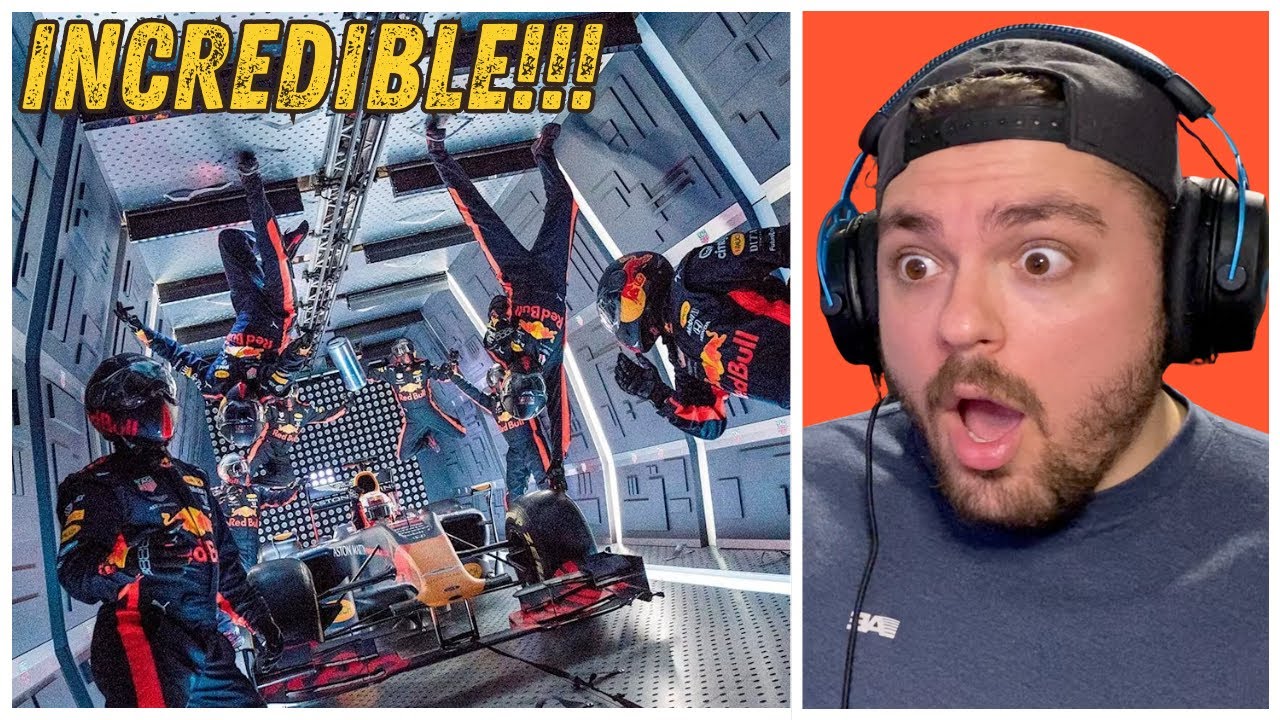 HOW!?! Redbull Racing's INSANE Zero Gravity Pit Stop! F1 Reactions🚀