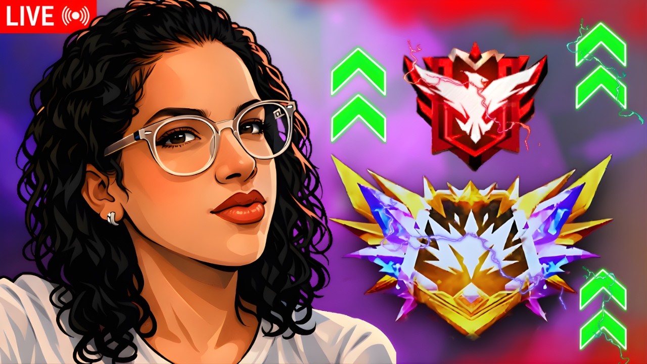 FREE FIRE LIVE 🔥 BORA JOGAR FF ❤️ BR RANK FREEFIRE 🔥 FREE FIRE AO VIVO - iManu