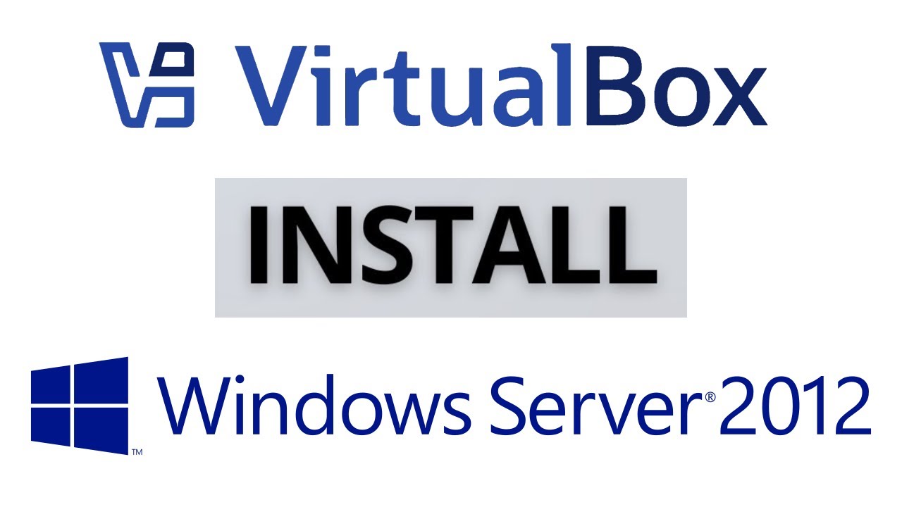 Install Window Server on VM