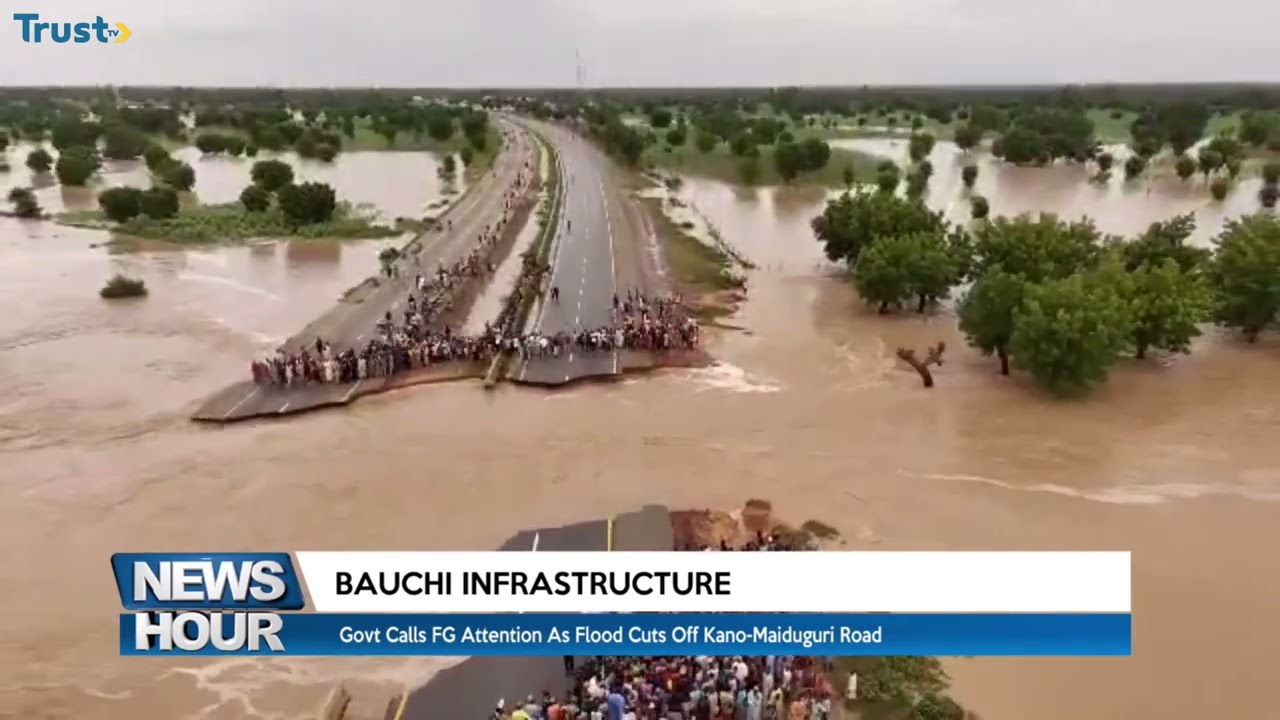 Govt calls FG attention as flood cuts off kano-Maiduguri road