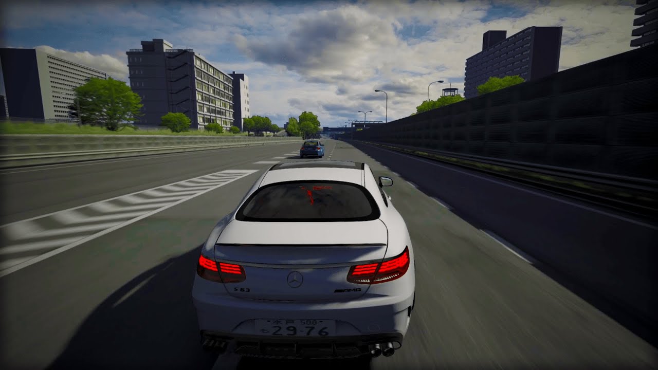 Mercedes-Benz S63- No Hesi  with PURE - [Asseto Corsa] - Shutoko
