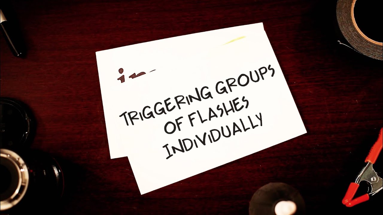 Triggering Groups of Flashes Individually: Impact Quick Tip