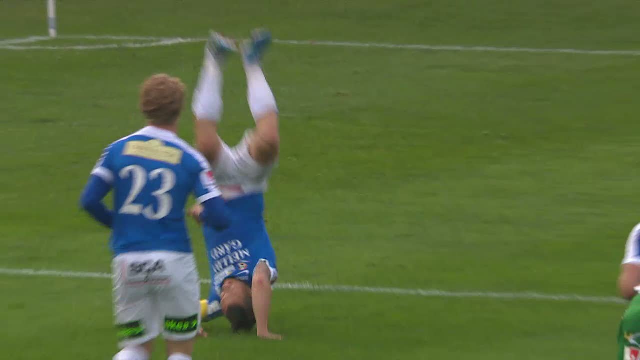 Trelleborg körde över Ljungskile - firade med kullerbytta - TV4 Sport