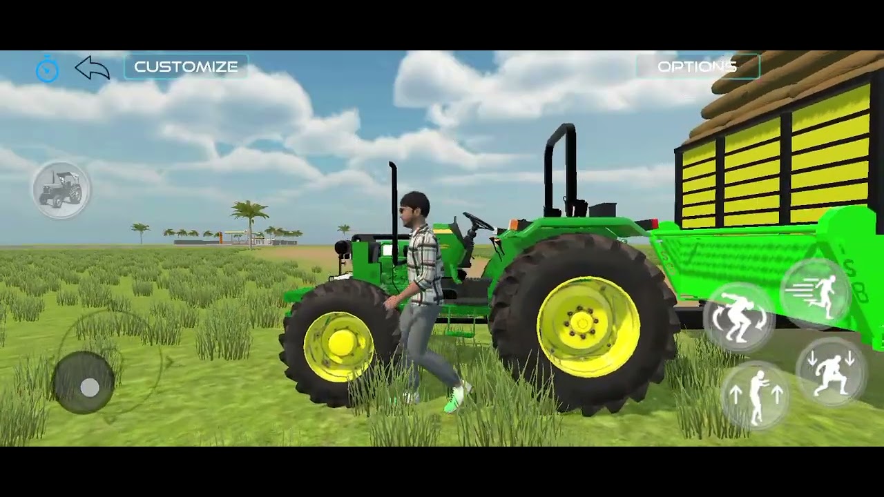 Green Monster John Deere 🚜💚 | Gaon Ka Sabse Takatvar Tractor!