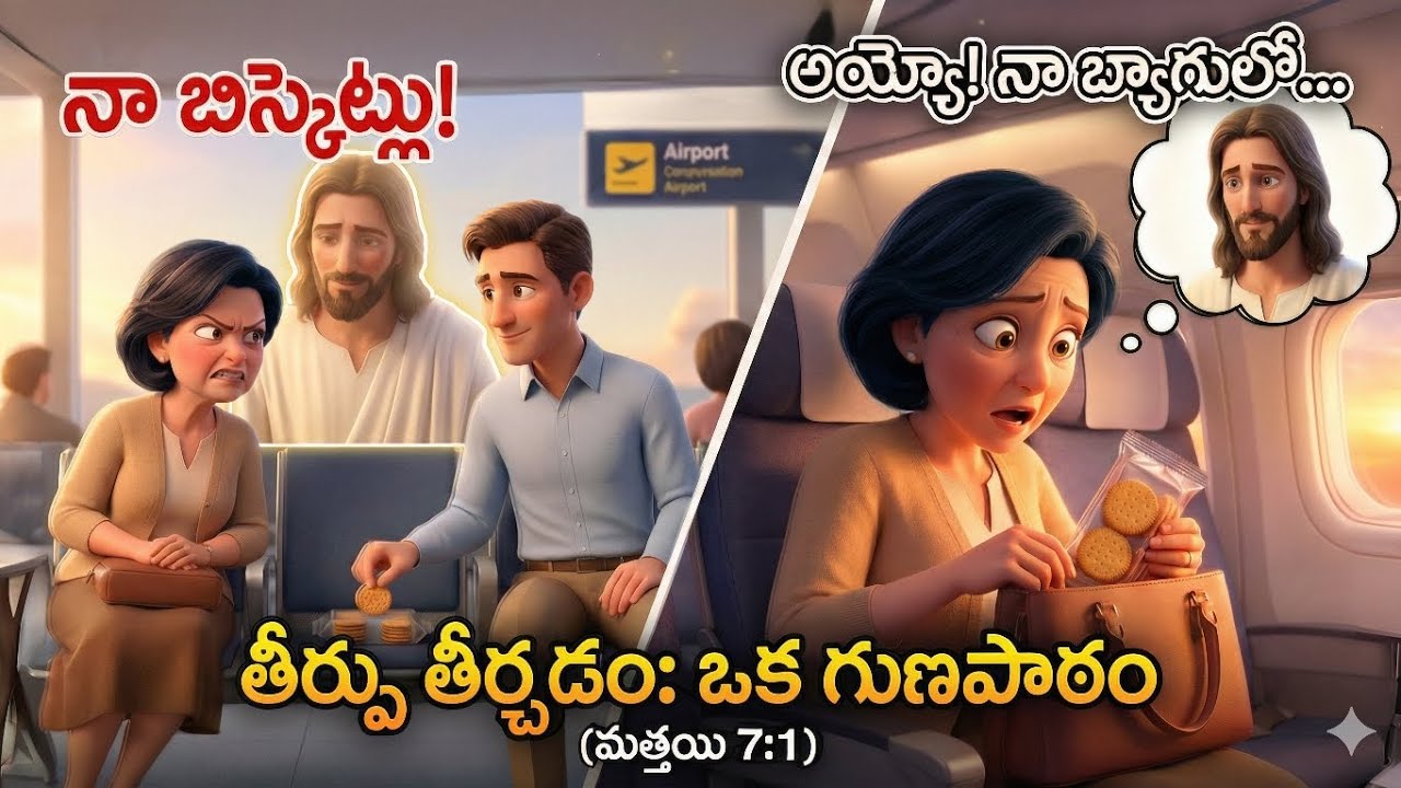 తీర్పు తీర్చడం: ఒక గుణపాఠం ✨|Jesus stories|Christian stories| 3d animation stories Telugu