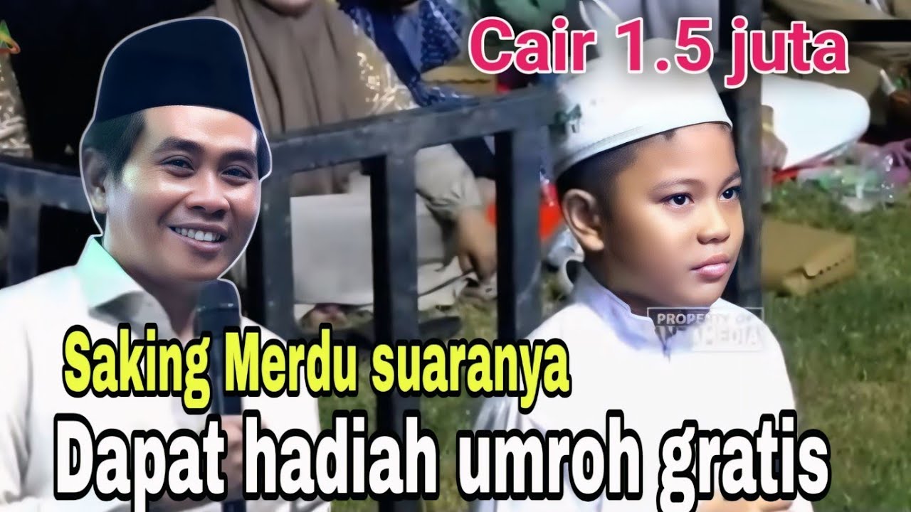 Kh Anwar Zahid mengaku kalah dengan bocah ini. Dapet hadiah umroh  karena suara emasnya