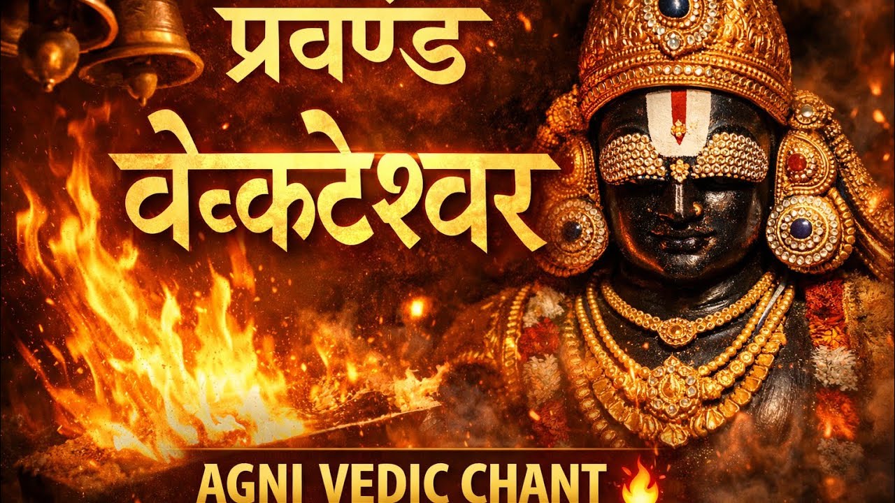AGNI VEDIC CHANT of Lord Venkateswara 🔥 Trimurti Power Mantra | Nonstop Sanskrit Yajna Purohit Chant
