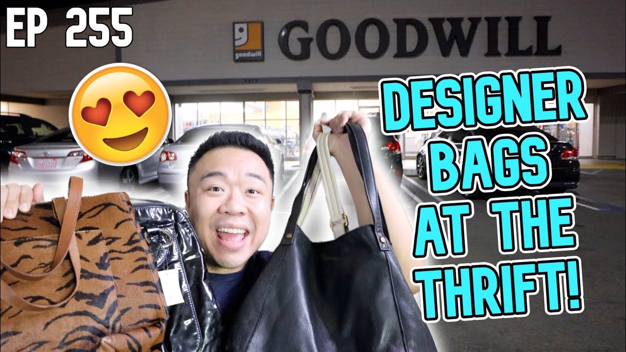 Designer Bags at the Thrift!  Goodwill Hunting Ep 255