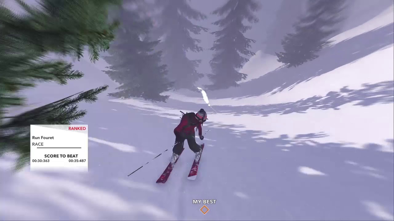 Steep - Run Fouret Former World Record Time 00:35:094