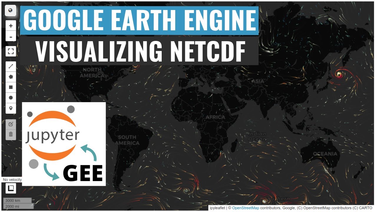 GEE Tutorial 105 - How to visualize NetCDF data with only one line of code