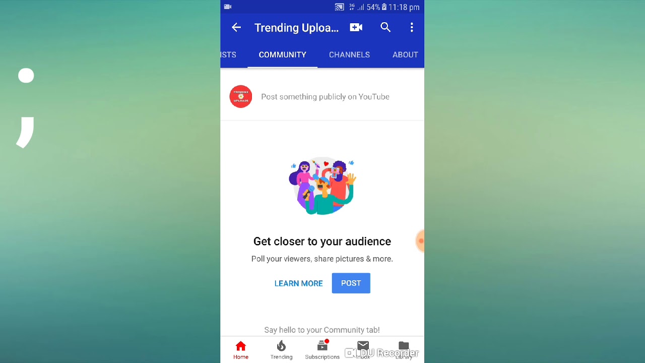 YouTube new update 2019 | COMMUNITY TAB | in 1000 subscribers