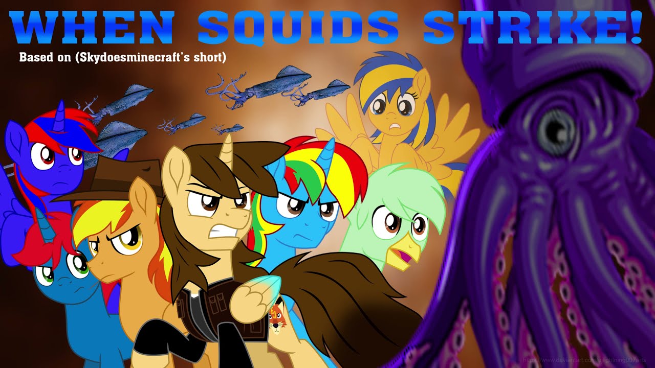 When Squid Strike (TFLS Version)  Drawing Time Laps video