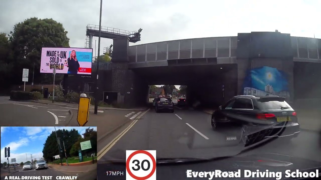 *REAL* Driving Test At Crawley