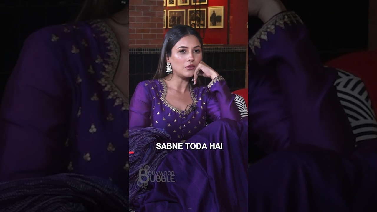 Shehnaaz Gill reveals she's been through several brutal heartbreaks multiple times. #shorts