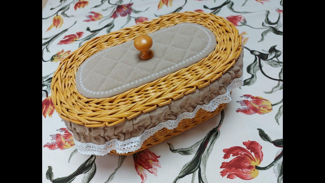 Cesteria con papel periodico - Pap&iacute;rfon&aacute;s kezdőknek
